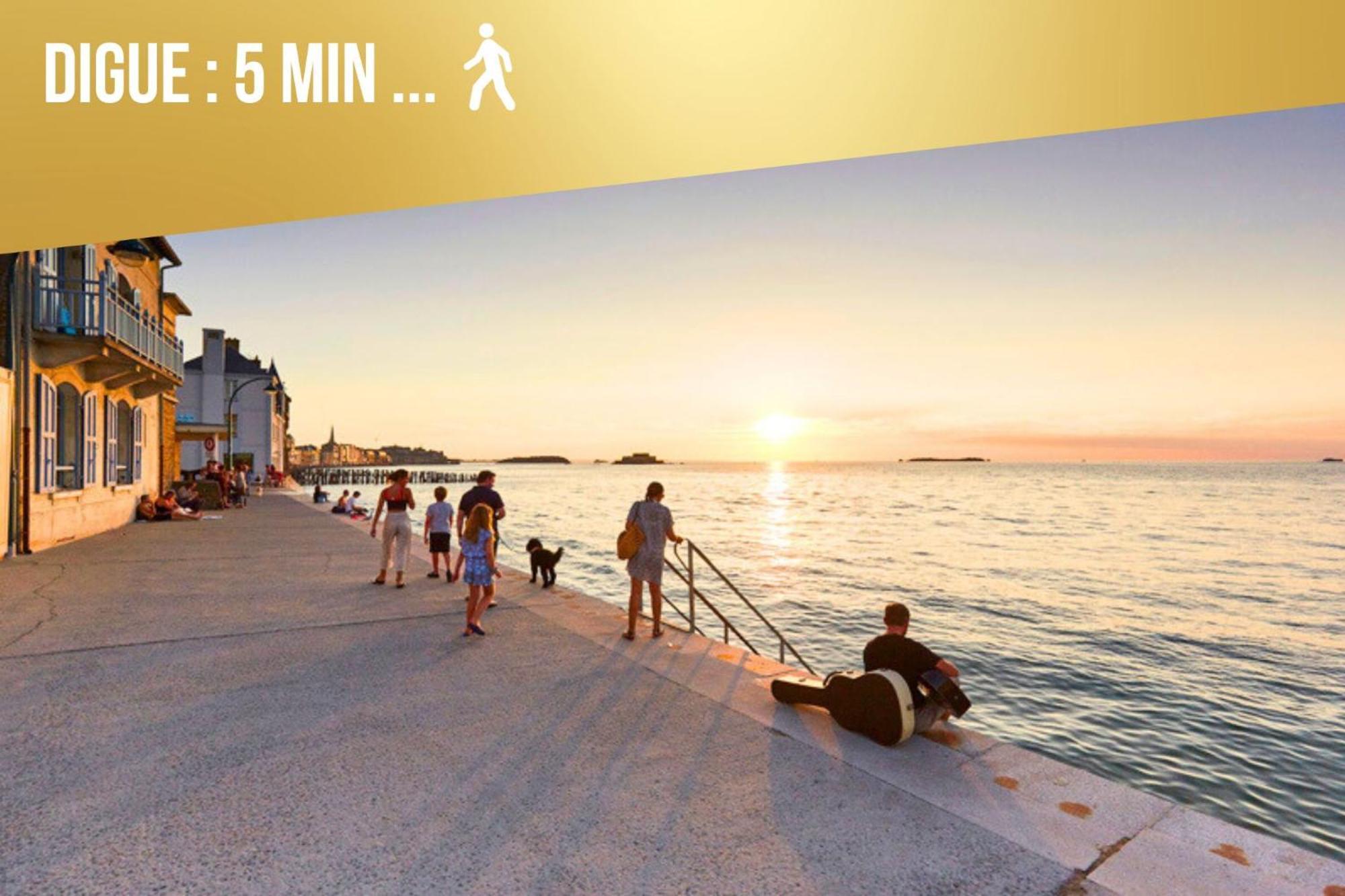 Allen - 2Min De La Plage Du Sillon Et Intra Saint-Malo Exteriér fotografie