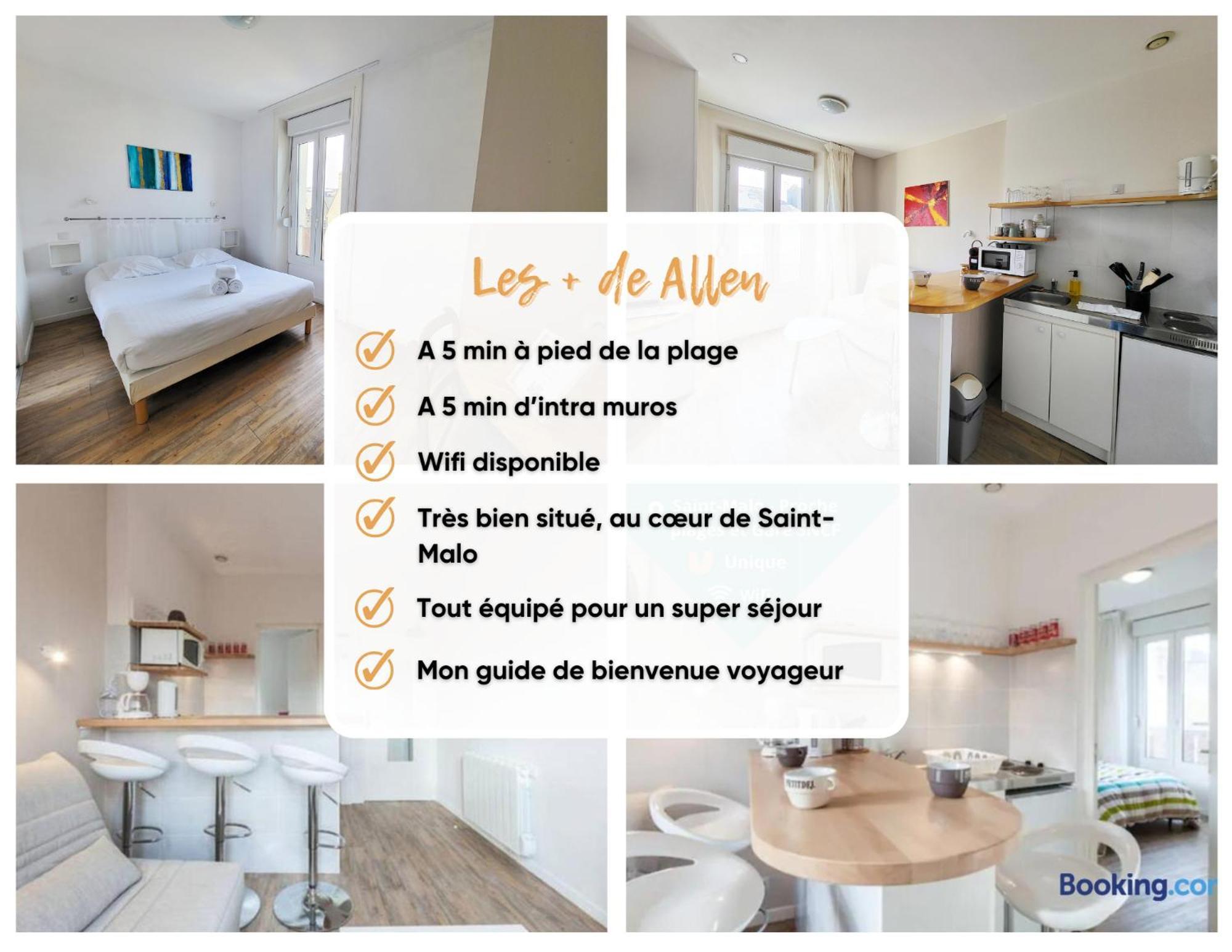 Allen - 2Min De La Plage Du Sillon Et Intra Saint-Malo Exteriér fotografie